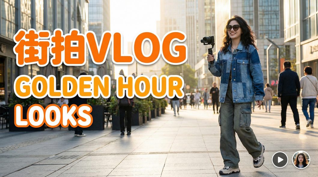 糖心vlog街拍视频教程